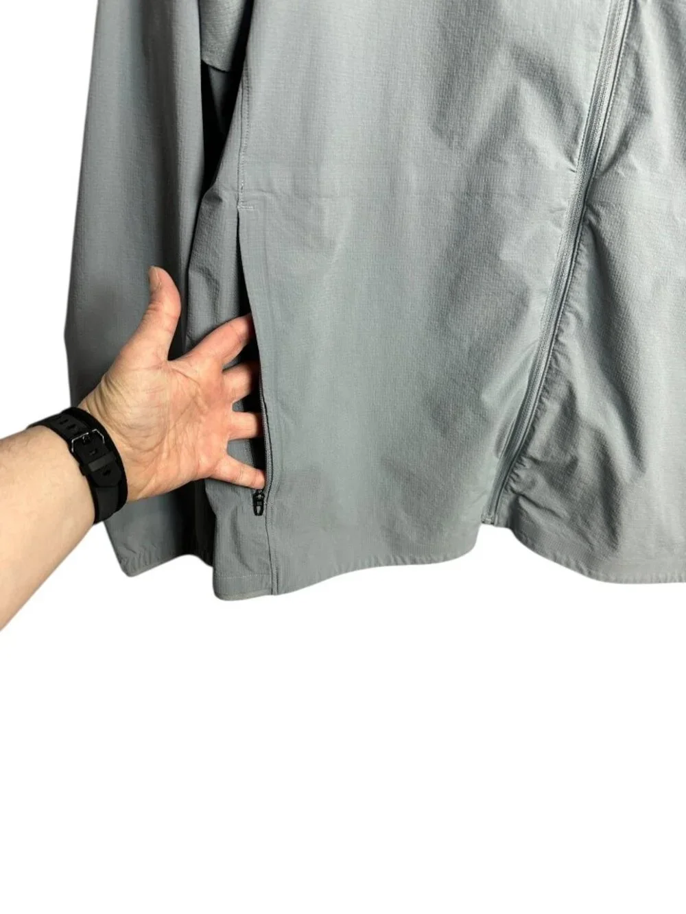 Lululemon Expeditionist Ripstop Jacket Men’s XL Rhino Gray - Picture 9 of 16